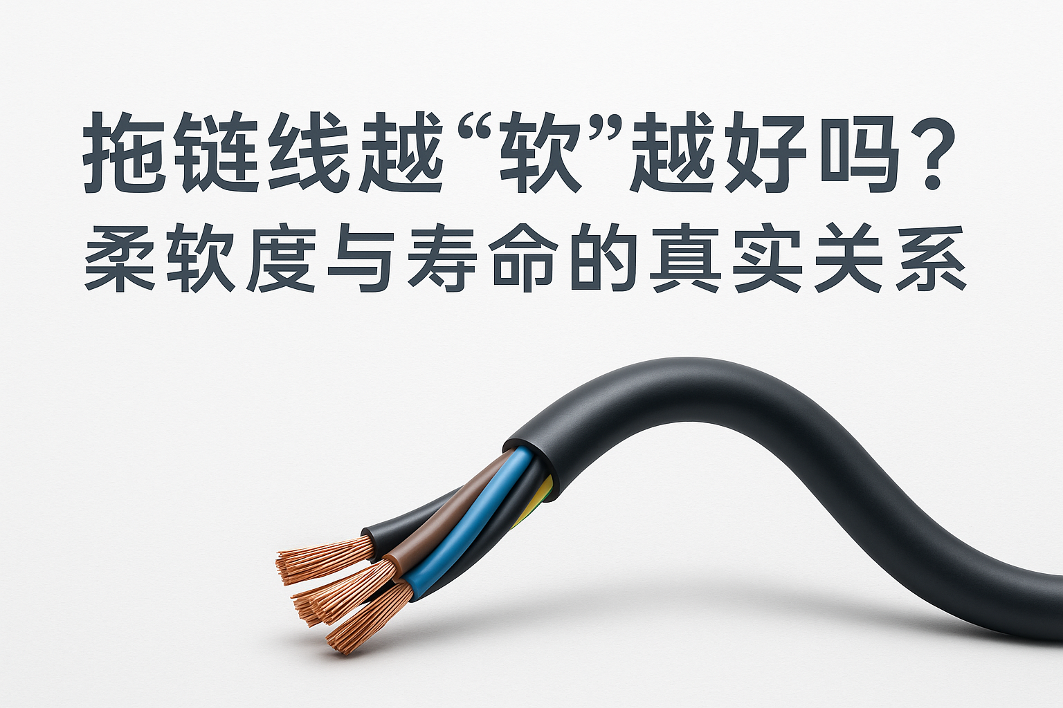 拖链线越“软”越好吗？柔软度与寿命的真实关系